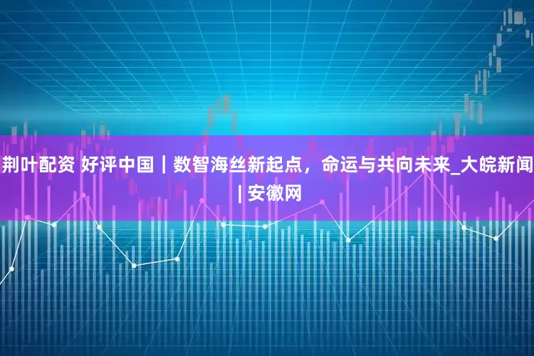 荆叶配资 好评中国｜数智海丝新起点，命运与共向未来_大皖新闻 | 安徽网